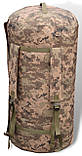 Баул 120 літрів для речей сумка Рюкзак армійський Баул військовий для солдатів ЗСУ, фото 8