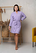 Теплий подовжений халатик, фото 4