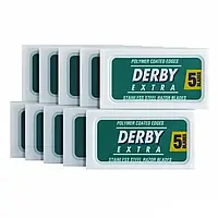 Лезвия для безопасной бритвы Derby Extra (50 лезвий)