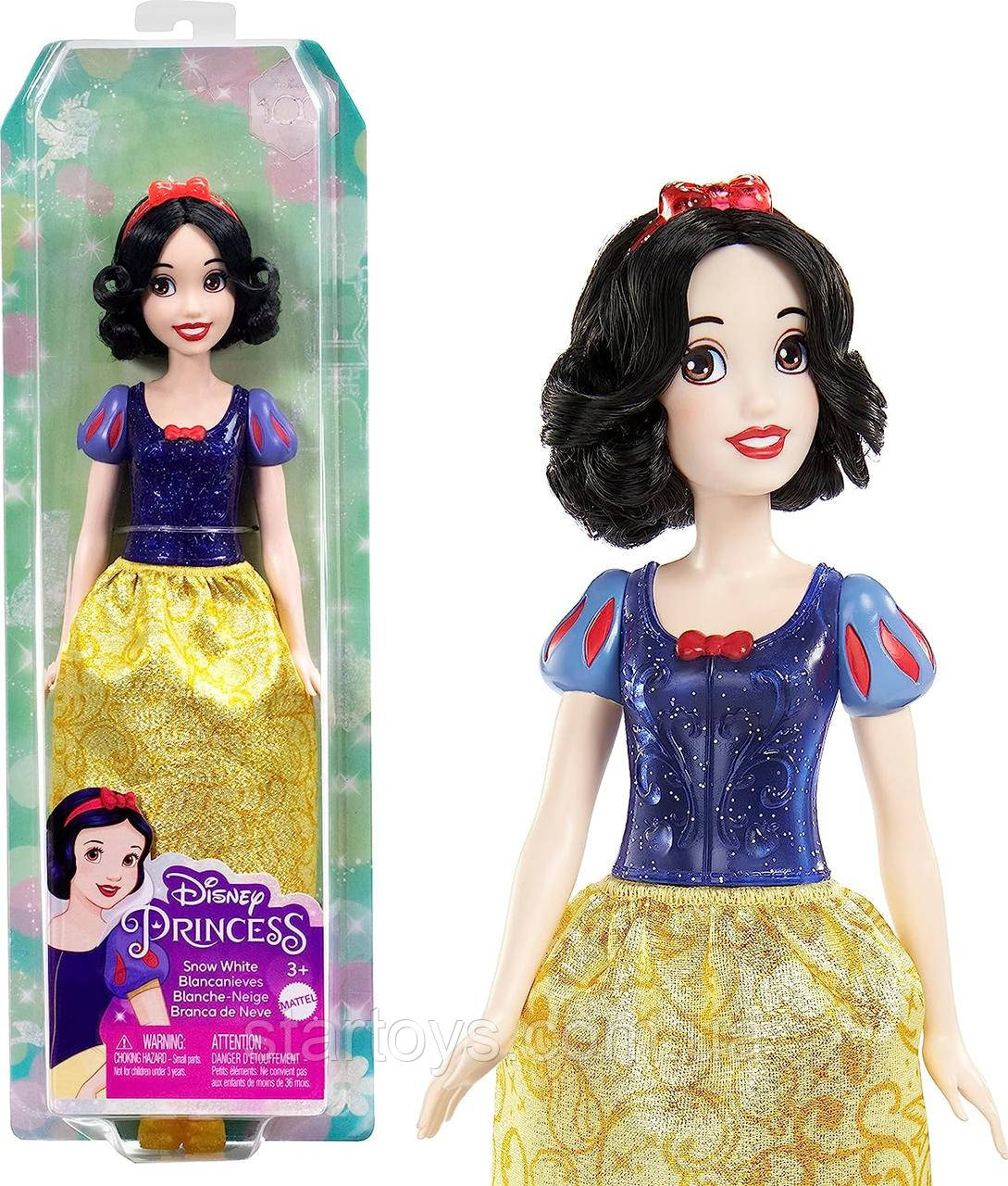 Принцеси Діснея від Маттел 2023 Білосніжка Mattel Disney Princess Snow White Fashion Doll HLW08