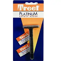 Станок для бритья Т-образный Treet Platinum Safety Razor