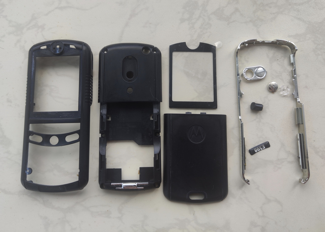 Корпус Motorola E398 (AAA) (Не Липнет) Black без клавиатуры, цена