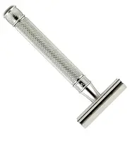 Станок для бритья Т-образный Edwin Jagger 3ONE6 Stainless Steel Knurled