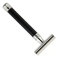 Станок для бритья Т-образный Edwin Jagger 3ONE6 Stainless Steel Black