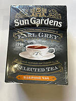 Чай Sun Gardens Earl Grey Чорний Листовий з Бергамотом 100 грамів