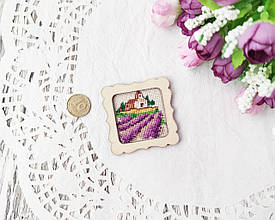 Мініатюра лялькова 1:12. Вишита картина 4.8*4.8 см