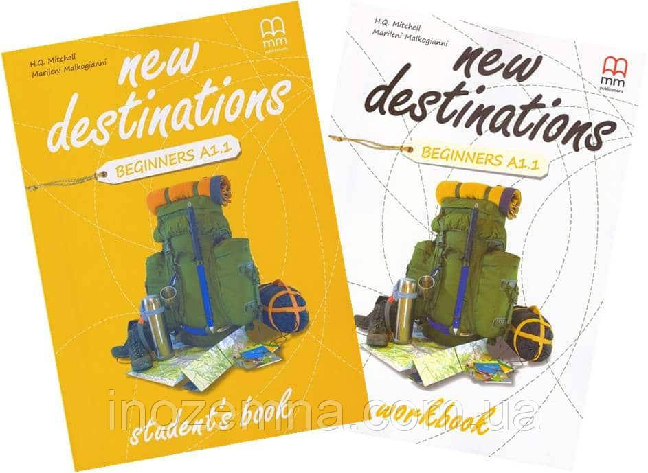 New Destinations Beginners A1.1 Student's Book + Workbook (комплект), фото 1