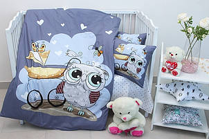 Дитячий комплект в ліжечко Owl