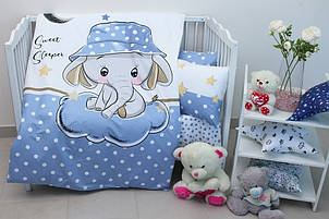 Дитячий комплект в ліжечко Sweet sleeper blue