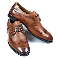 Чоловічі туфлі дербі Вудсток TANNER 44 Коричневі FV, код: 2630573