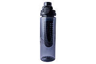 Пляшка для води Kamille — 770 мл із контейнером