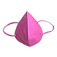 Маска захисна для обличчя, рожева