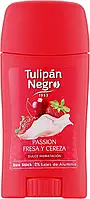 Дезодорант-стик Tulipan Negro Strawberry & Cherry Deo Stick, 50 мл