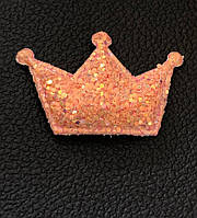 Патчи "Корона" Цвет - персиковый. Размер - 4,3 см×2,7см. Цена указана за 1 шт