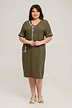 Плаття Емма хакі 56 (101418), фото 2