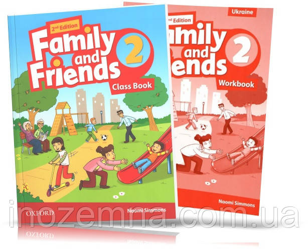 Family and Friends 2nd Edition 2 Class Book + Workbook (комплект)
