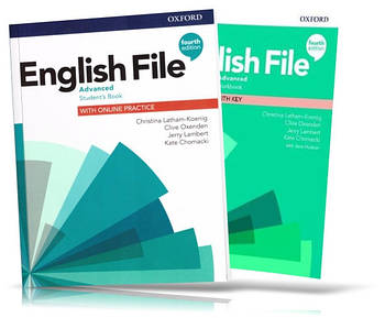 English File 4th Edition Advanced Studen's Book + Workbook (комплект)