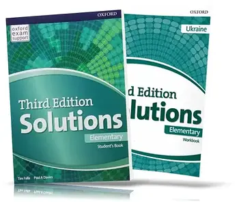 Solutions 3rd Edition Elementary Student's Book + Workbook (комплект)