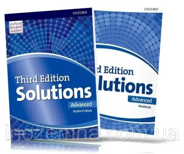 Solutions 3rd Edition Advanced  Student's Book + Workbook (комплект), фото 1
