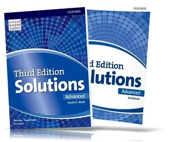 Solutions 3rd Edition Advanced  Student's Book + Workbook (комплект)