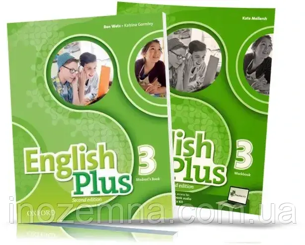 English Plus 2nd edition 3 Student's Book + Workbiook (комплект)