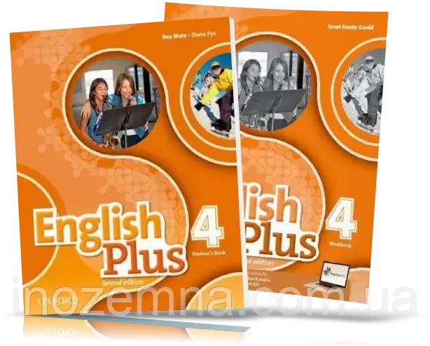 English Plus 2nd edition 4 Student's Book + Workbook (комплект)