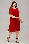 Плаття Арфа червоне 54 (101646), фото 2