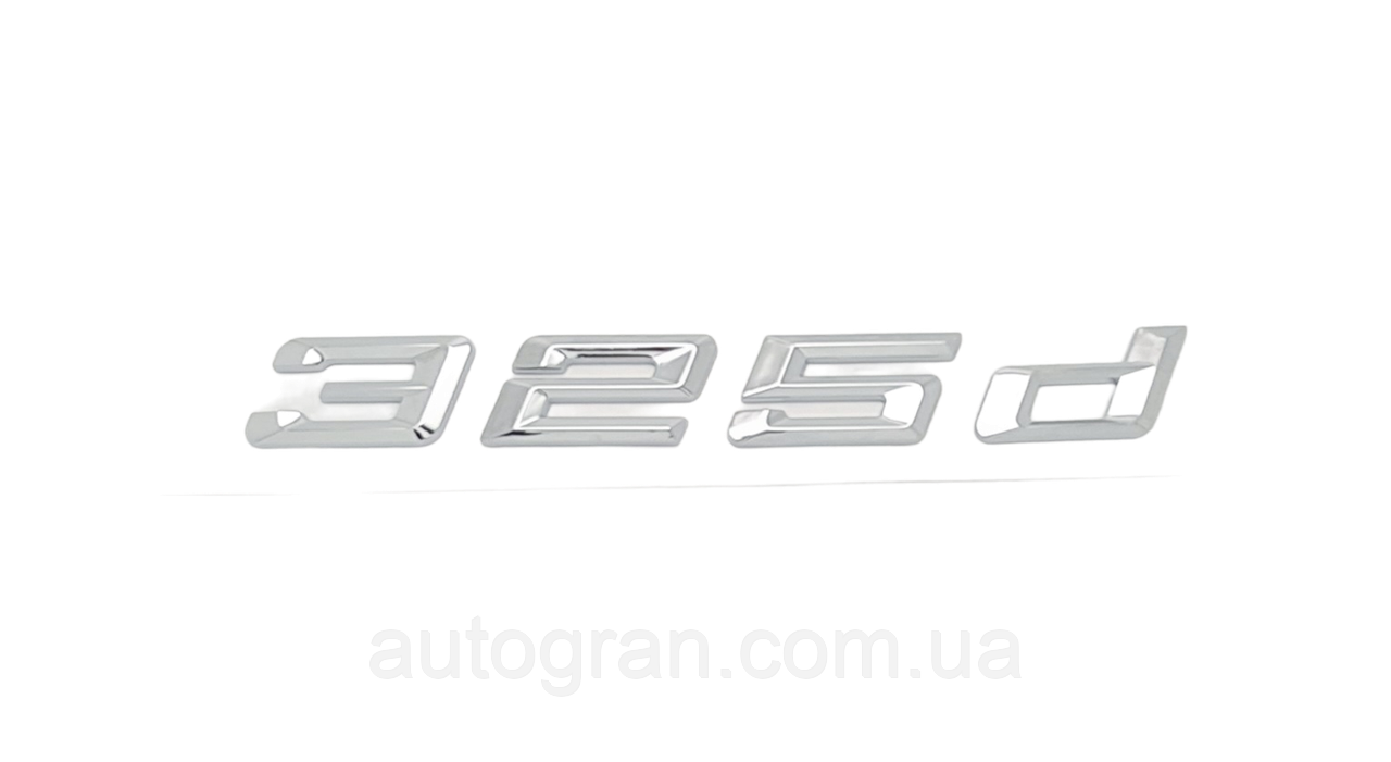 Емблема напис багажника BMW F і G  серія 325d, фото 1