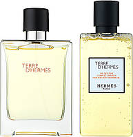 Оригинал Набор Hermes Terre d'Hermes 100 ml туалетная вода, 80 ml для душа