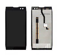 Дисплей (экран) для Doogee S50, черный, с сенсором (Модуль) (FPC-Y87377)