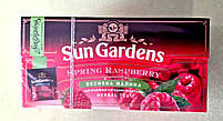 Чай Sun Gardens Весняна малина 25 пакетів фруктовий, фото 3