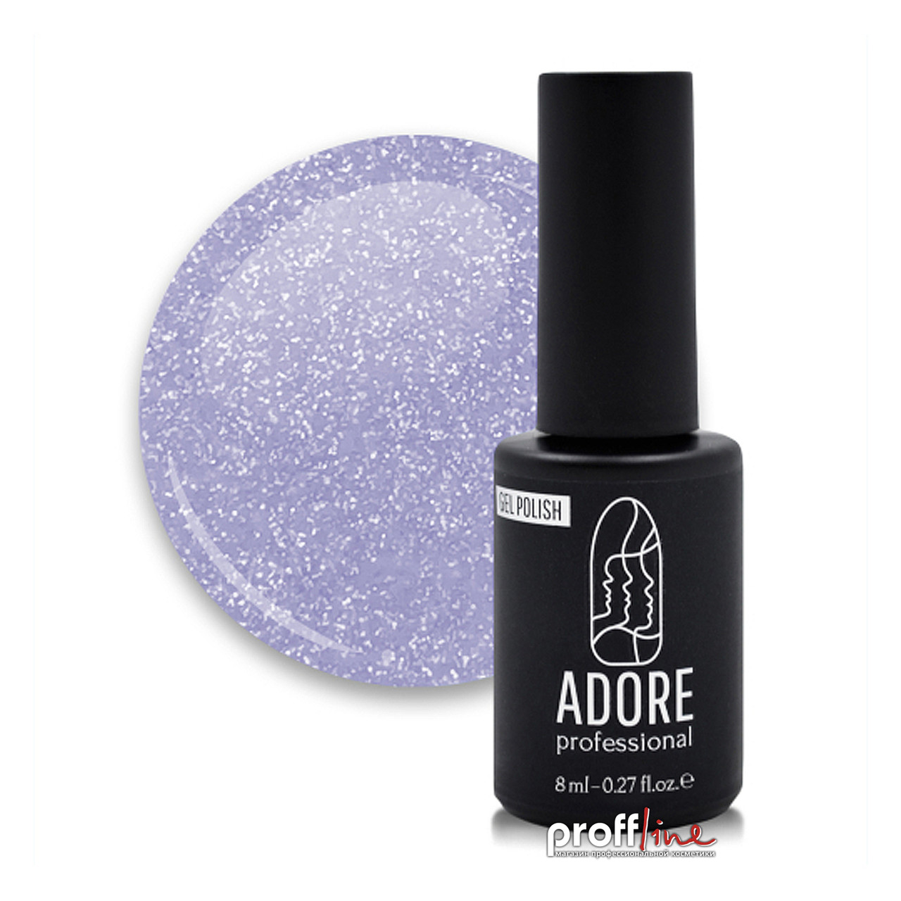 Гель-лак Adore №S-08, фото 1
