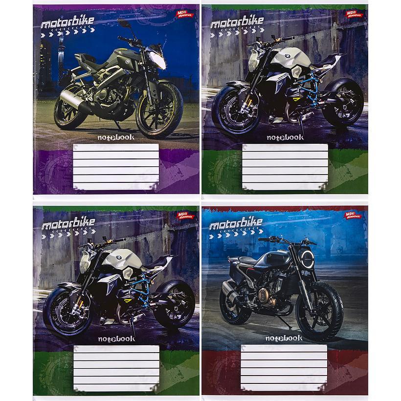 Зошит 24 арк. клітинка "МРІЇ" / Motocycle