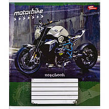 Зошит 24 арк. клітинка "МРІЇ" / Motocycle, фото 4