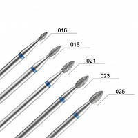 Алмазная фреза DLX "Капля" 1,6 мм (синяя)