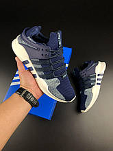 Чоловічі кросівки Adidas Equipment Rug Guidance EQT темно-сині, Взуття на літо текстиль