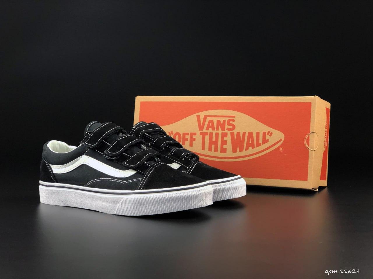 Кеди Класичні Ванс Олд Скул Унісекс Кеди Чоловічі Ванси Жіночі Vans Old Skool Black And White