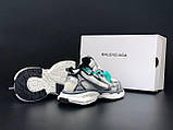 Кросівки жіночі Balenciaga 3XL літні сітка для бігу, повсякденні легкі якісні сірі, фото 5