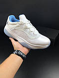 Кросівки Nike Air Jordan 11 cmft Найк Аir Джордан стильні, повсякденні гарні, білі шкіра, фото 6