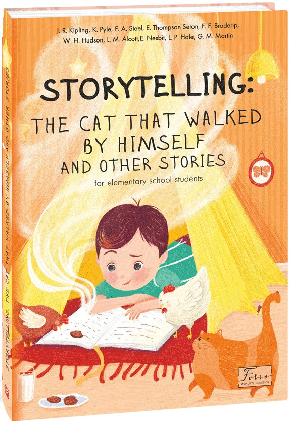 Книга Сторітелінг. Кіт який гуляв сам по собі, Storytelling: The Cat That Walked by Himself and other Stories