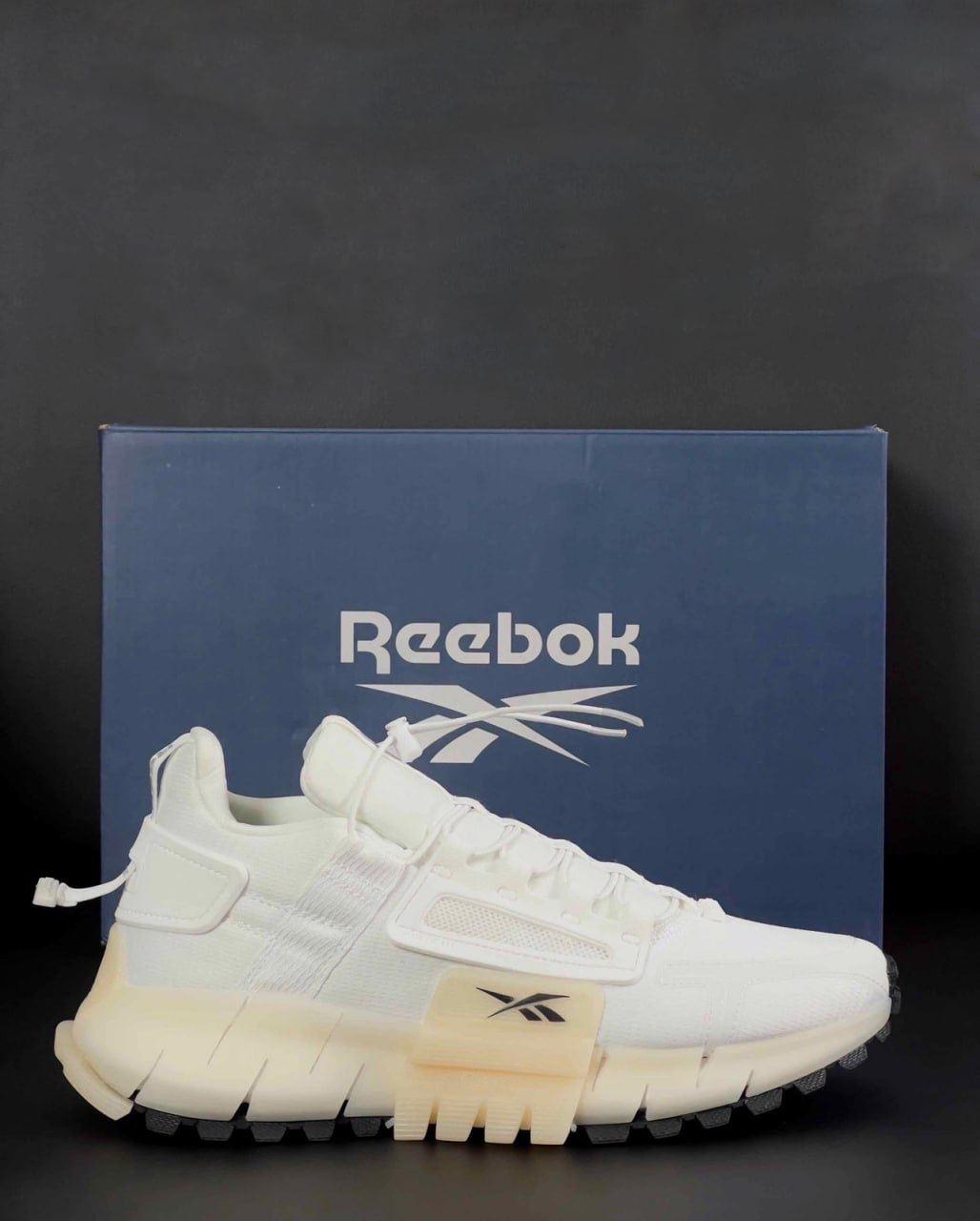 Чоловічі кросівки Reebok Zig Kinetica II для бігу, повсякденні, текстильні, легкі, літні