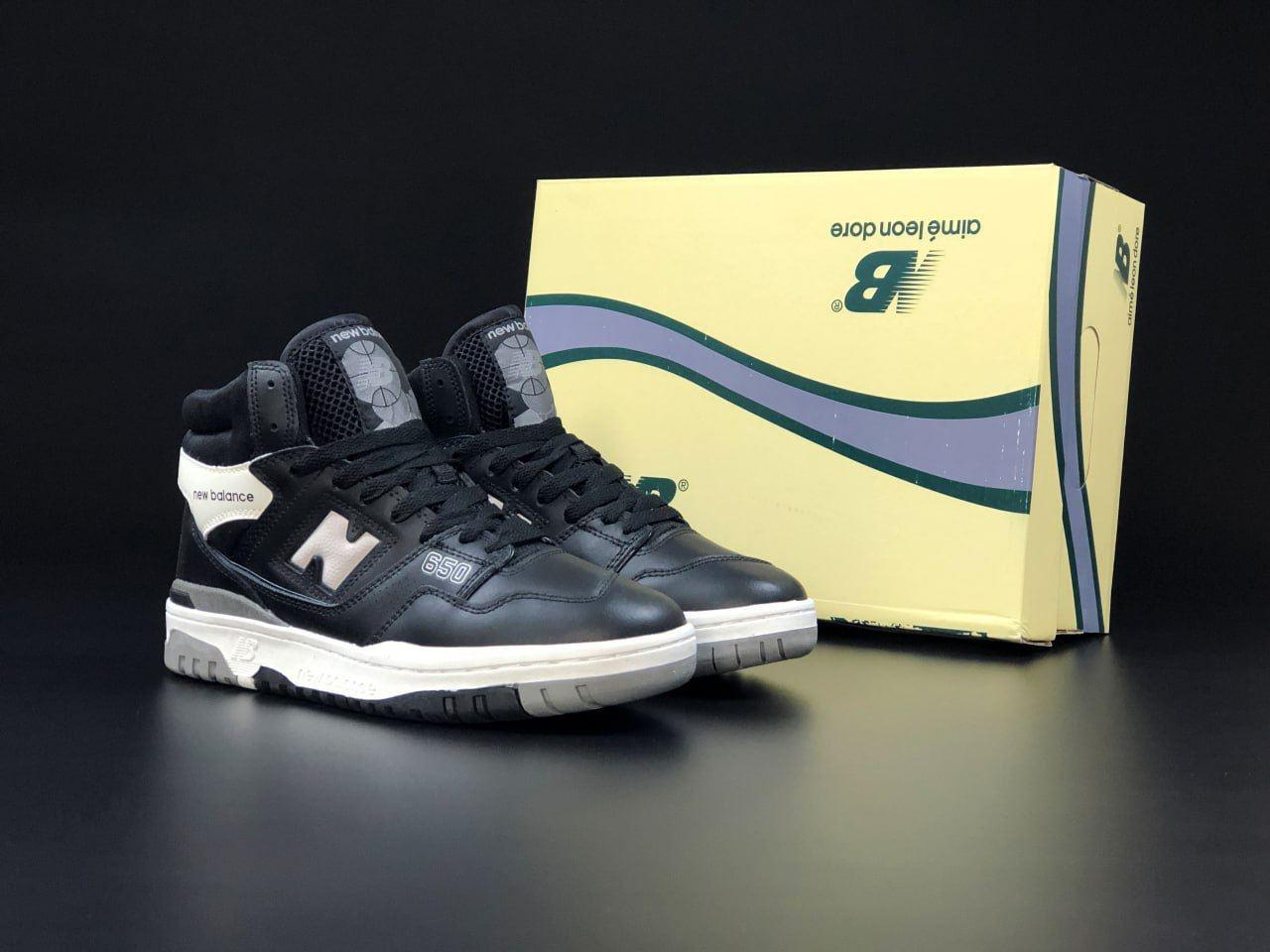 Чоловічі кросівки New Balance 650 повсякденні, високі, стильні, демісезонні зручні