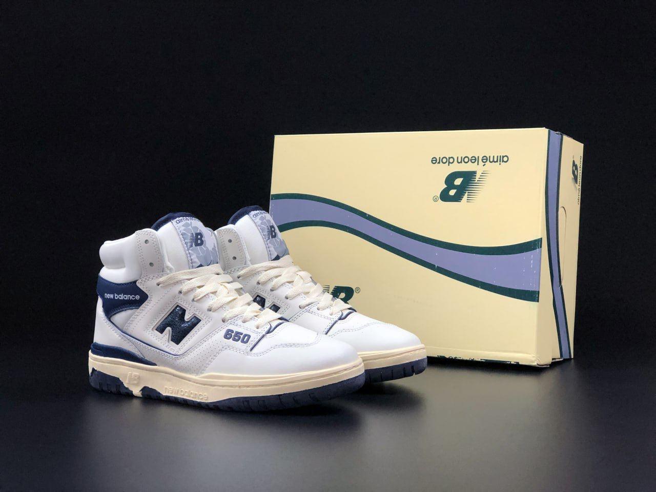 Чоловічі кросівки New Balance 650 повсякденні, високі, стильні, демісезонні зручні