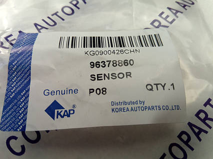 Датчик абсолютного тиску (всмоктування) Lanos 1.6, Aveo, KAP (25195788) (96330547) (KOR25184081)