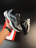 Кросівки Nike M2k Tekno Найк м2 текностильні, повсякденні гарні, білі шкіра, фото 5