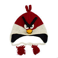 Шапка с ушками детская Kathmandu Animals Angry bird Оne size Красный (23040) TM, код: 1483128