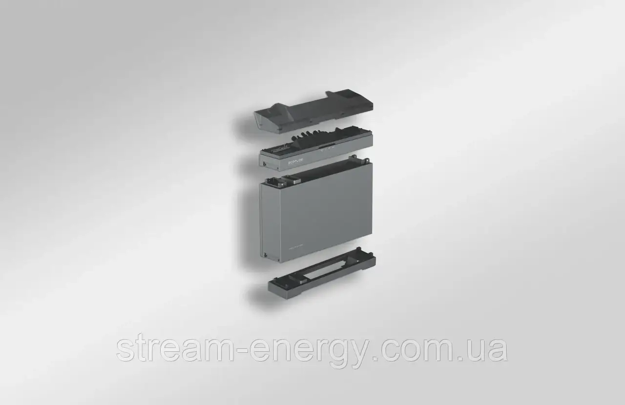 Блок підключення батарей до інвертора EcoFLow Power Ocean з акумуляторною батареєю 5 kWh, фото 1