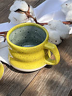 Чашка 200 мл, «Yellow ocean»