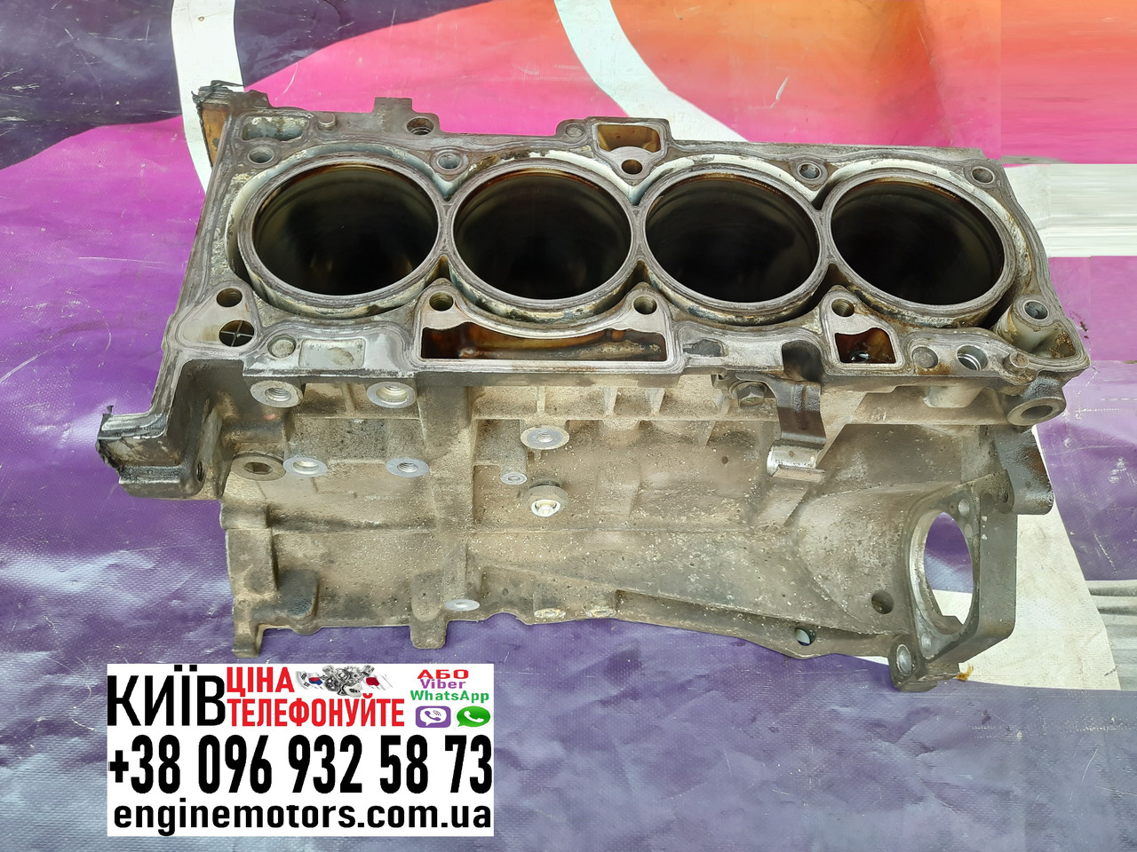 Блок двигуна 4B12 Mitsubishi Outlander XL 2.4i 2007-2010 MN163618
