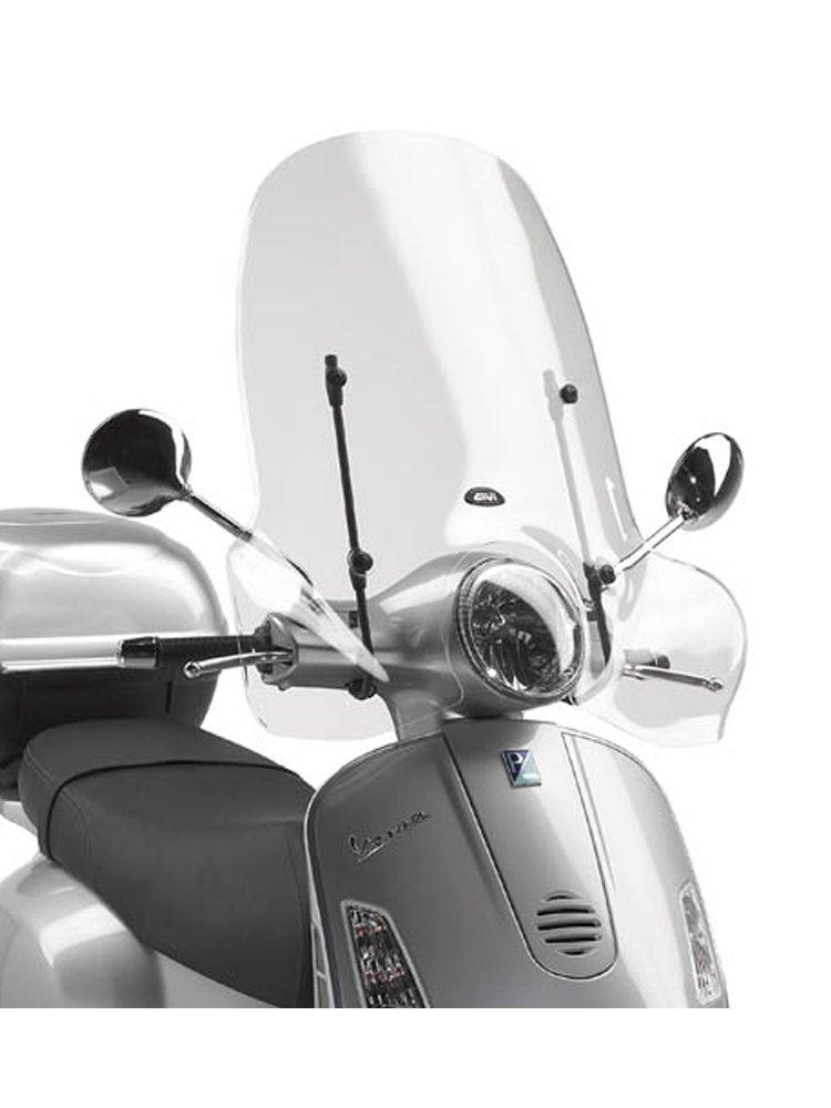 Вітрове скло Givi для Vespa LX 50-125-150 (05 > 14),GTS 125-150-300 SUPER (08 > 19),GTS 125-150-250-300